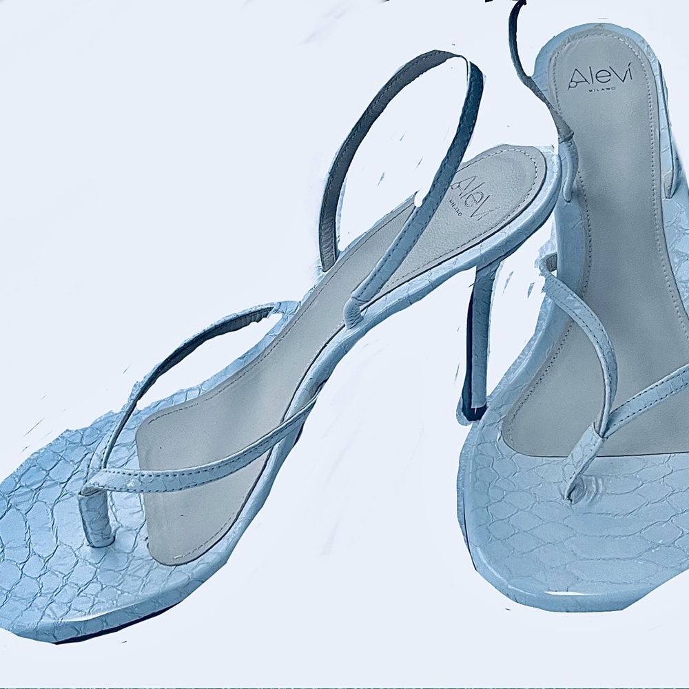 Alevi Italian designer Snake heels